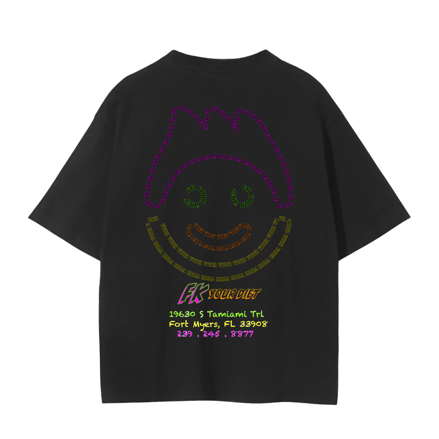 Full Belly Smiley Tee