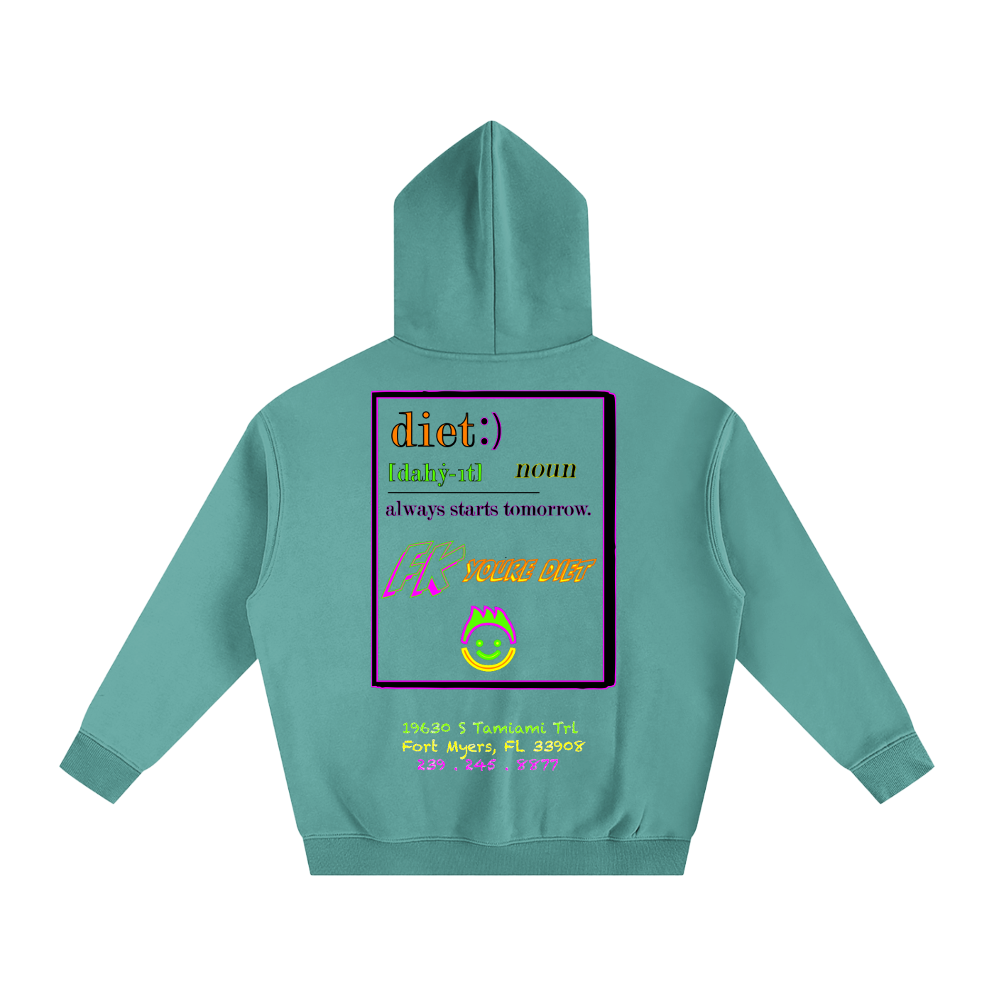 The Definition - Oversize Fleeced Hoodie