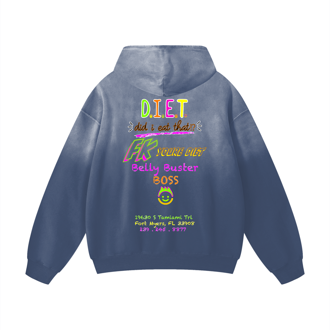 Belly BUSTER - Heavy Hoodie
