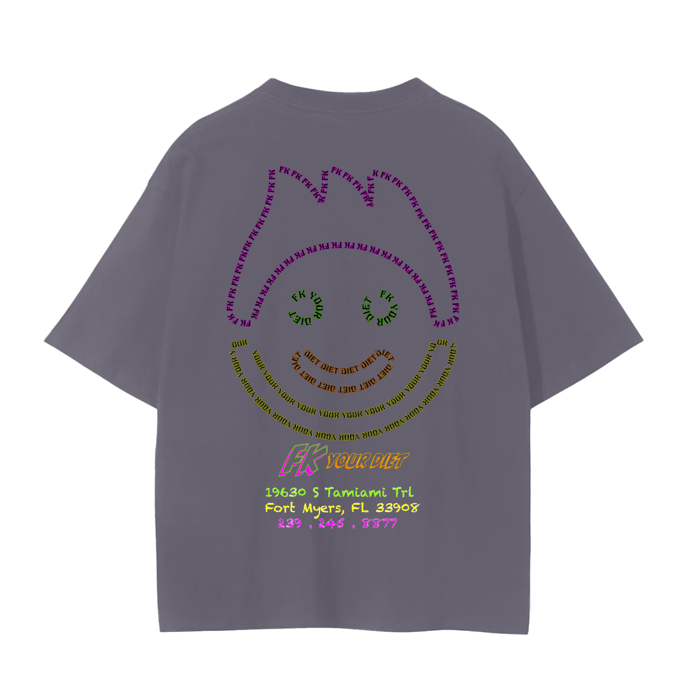 Full Belly Smiley Tee