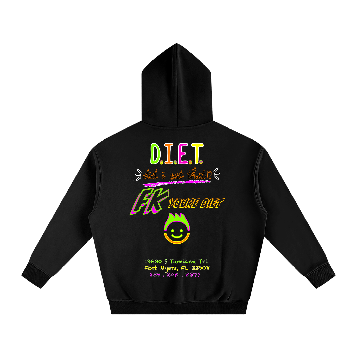 “Did I Eat THAT!?” - Oversize Fleeced Hoodie