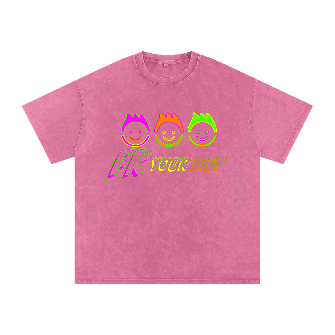 "Meals that make you glow" - Oversize Tee
