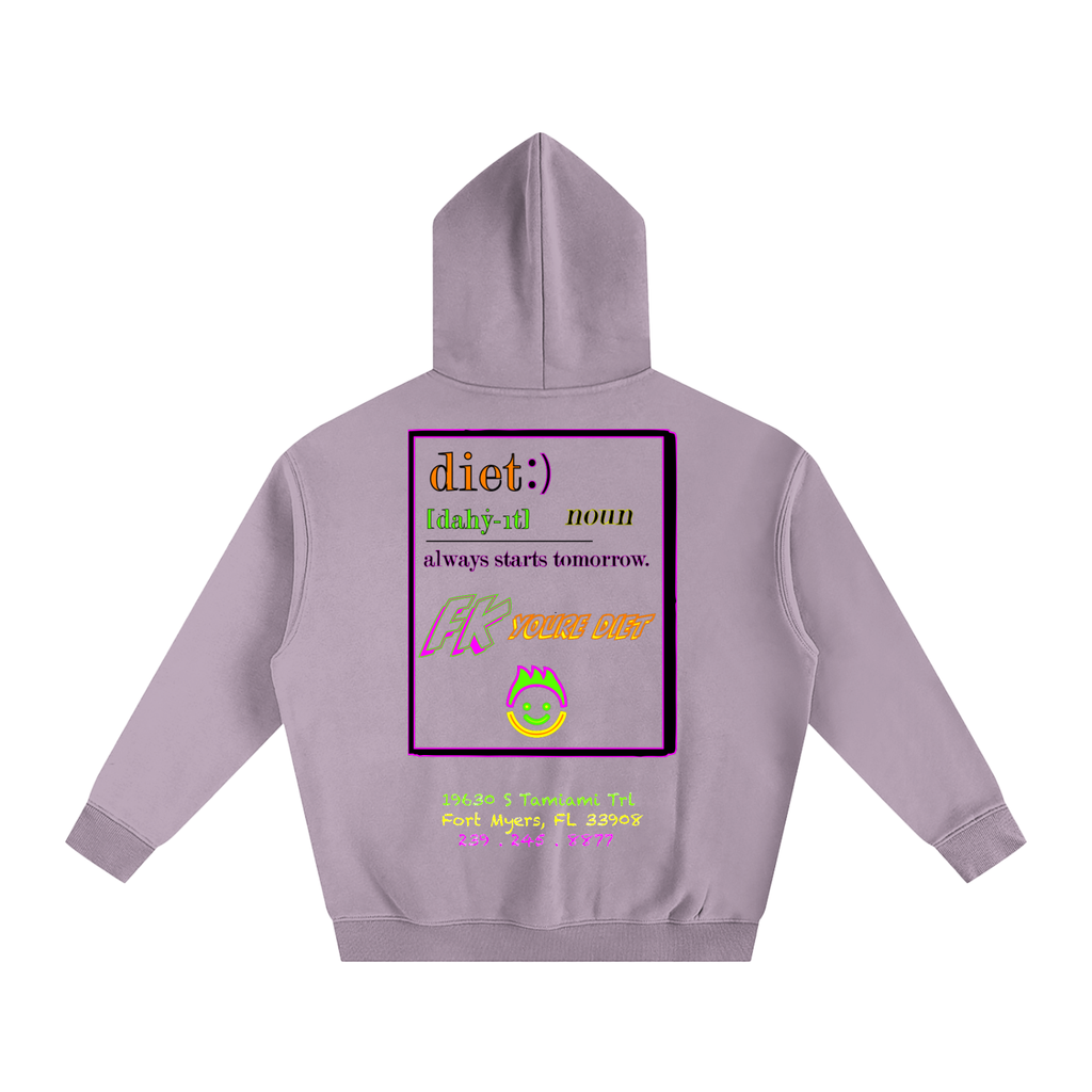 The Definition - Oversize Fleeced Hoodie
