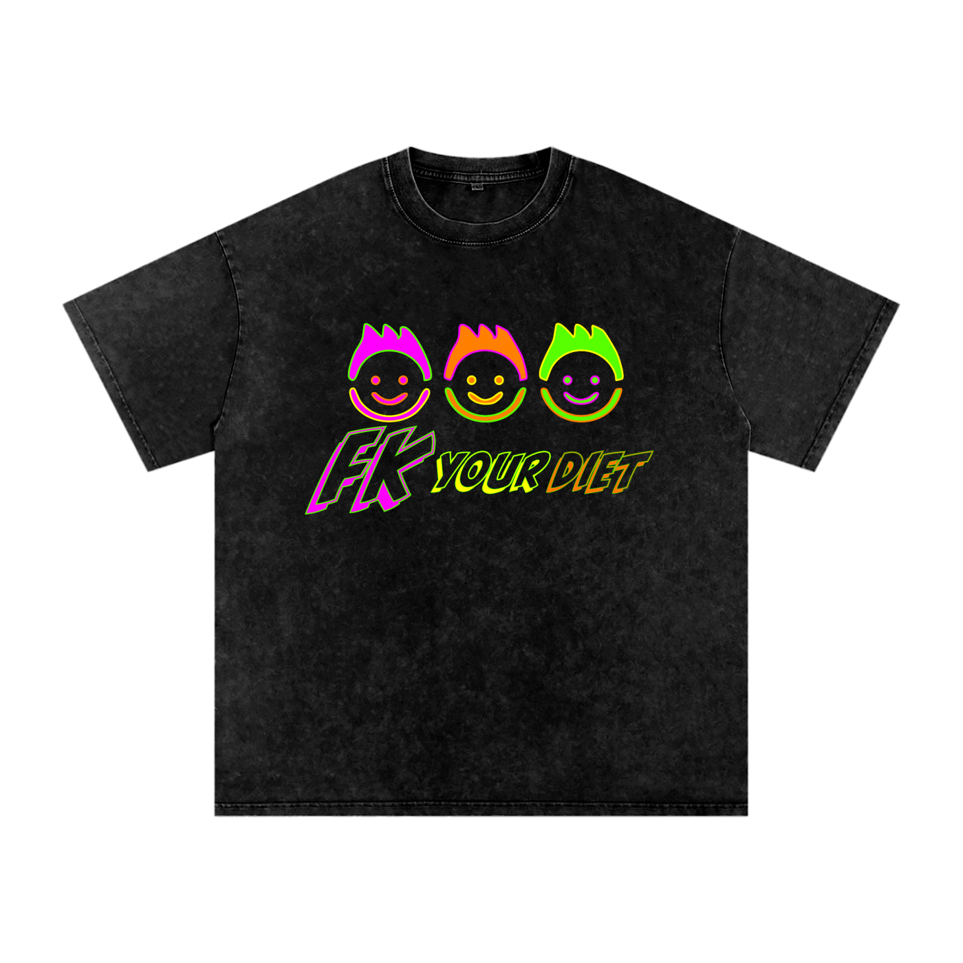 "Meals that make you glow" - Oversize Tee