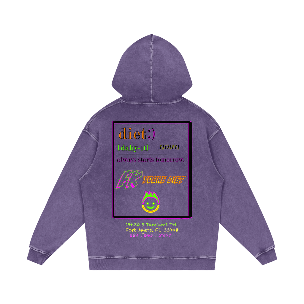 The Definition - Snow Washed Hoodie