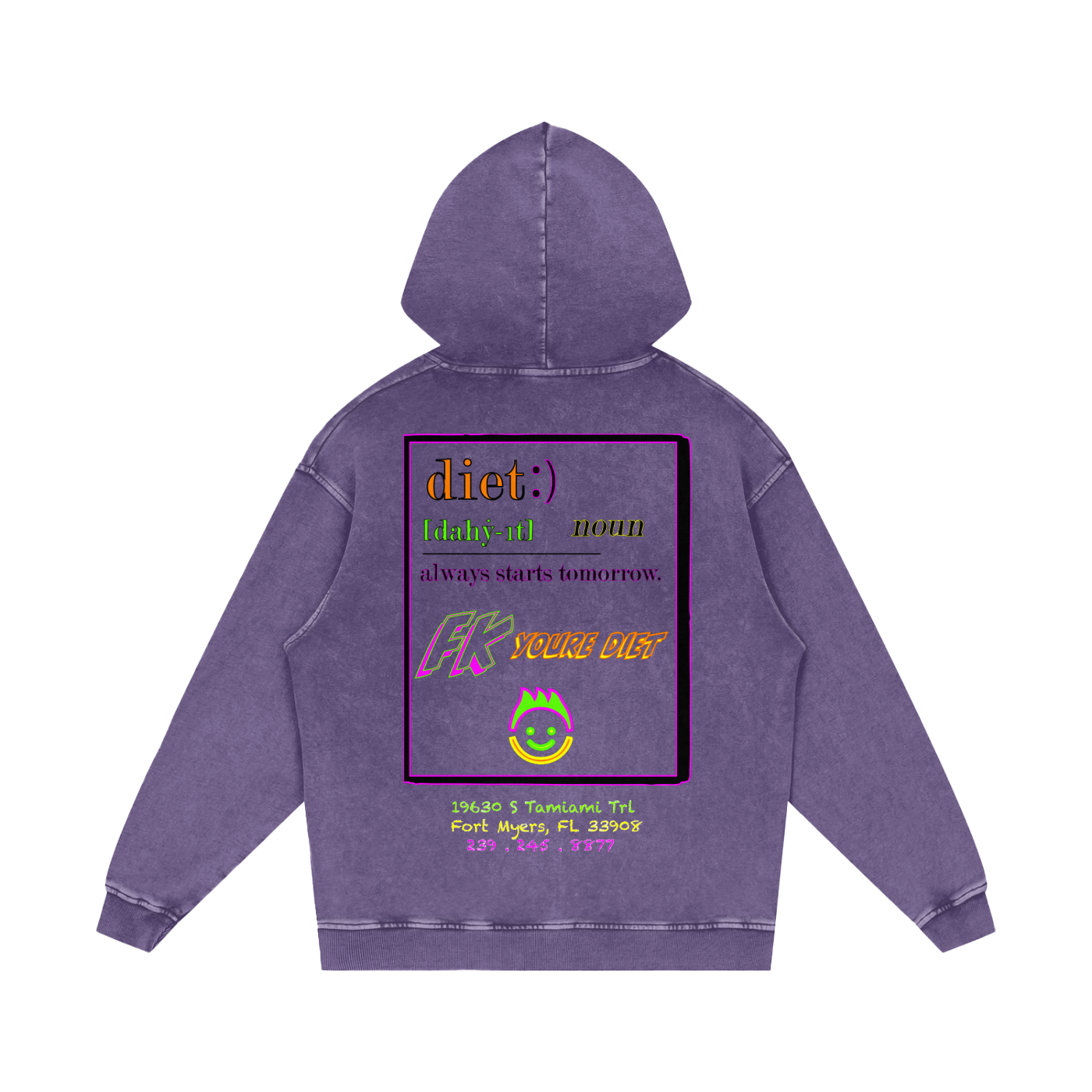 The Definition - Snow Washed Hoodie