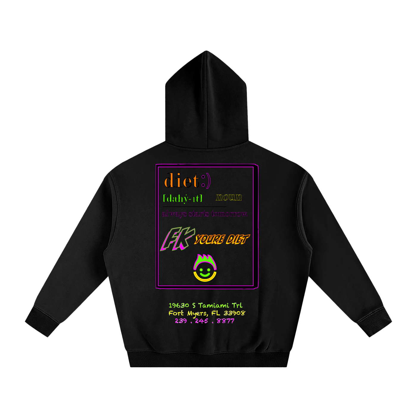 The Definition - Oversize Fleeced Hoodie