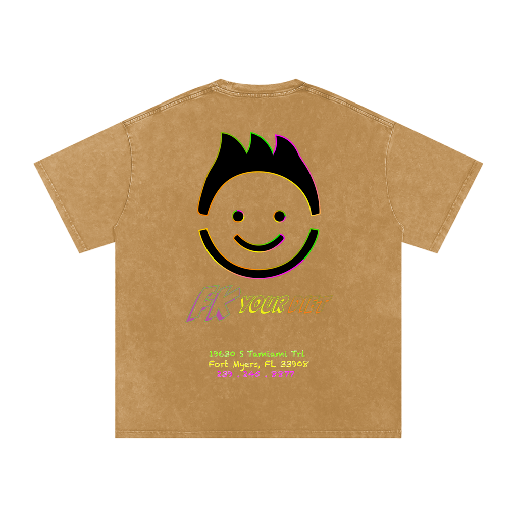 "Meals that make you glow" - Oversize Tee