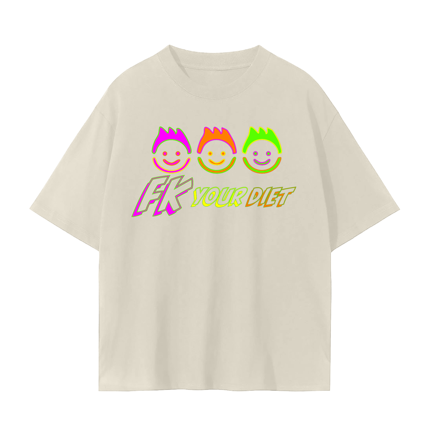 Full Belly Smiley Tee