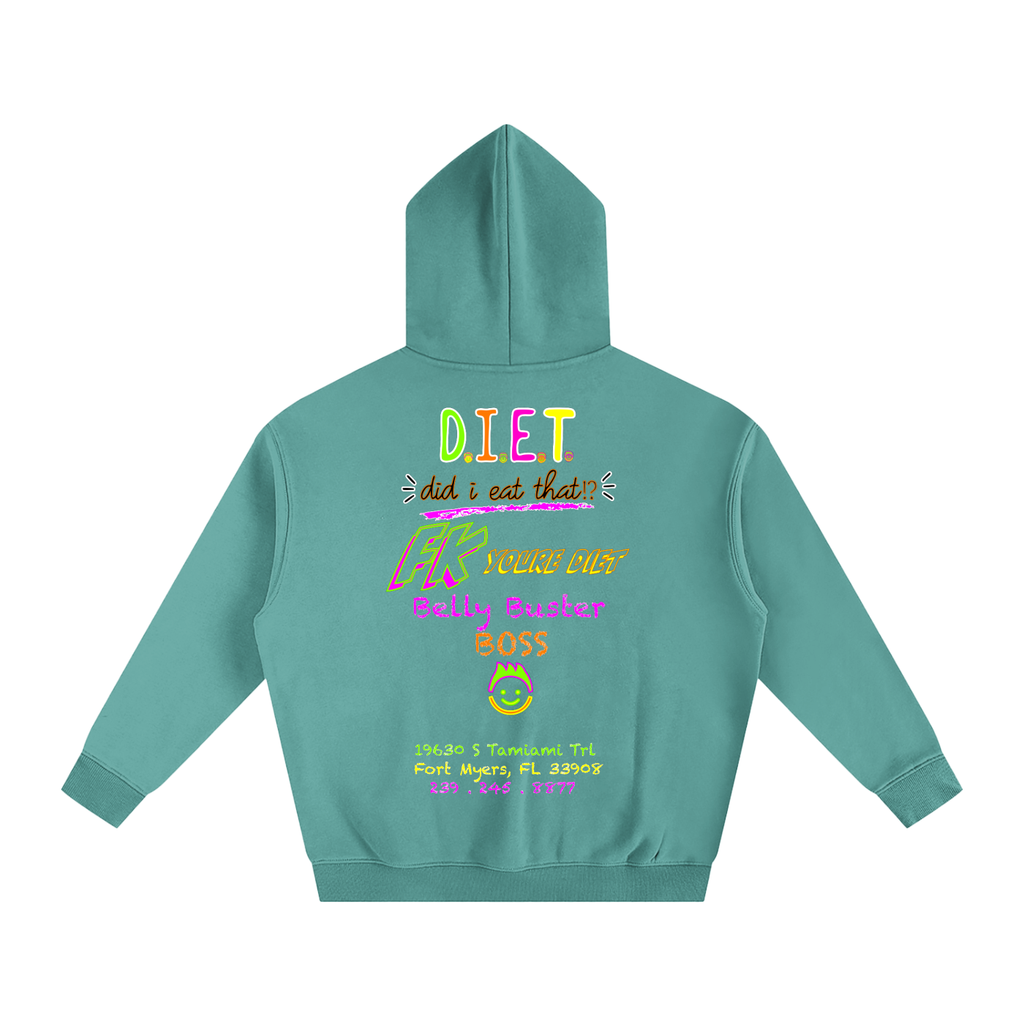 Belly BUSTER - Oversize Fleeced Hoodie