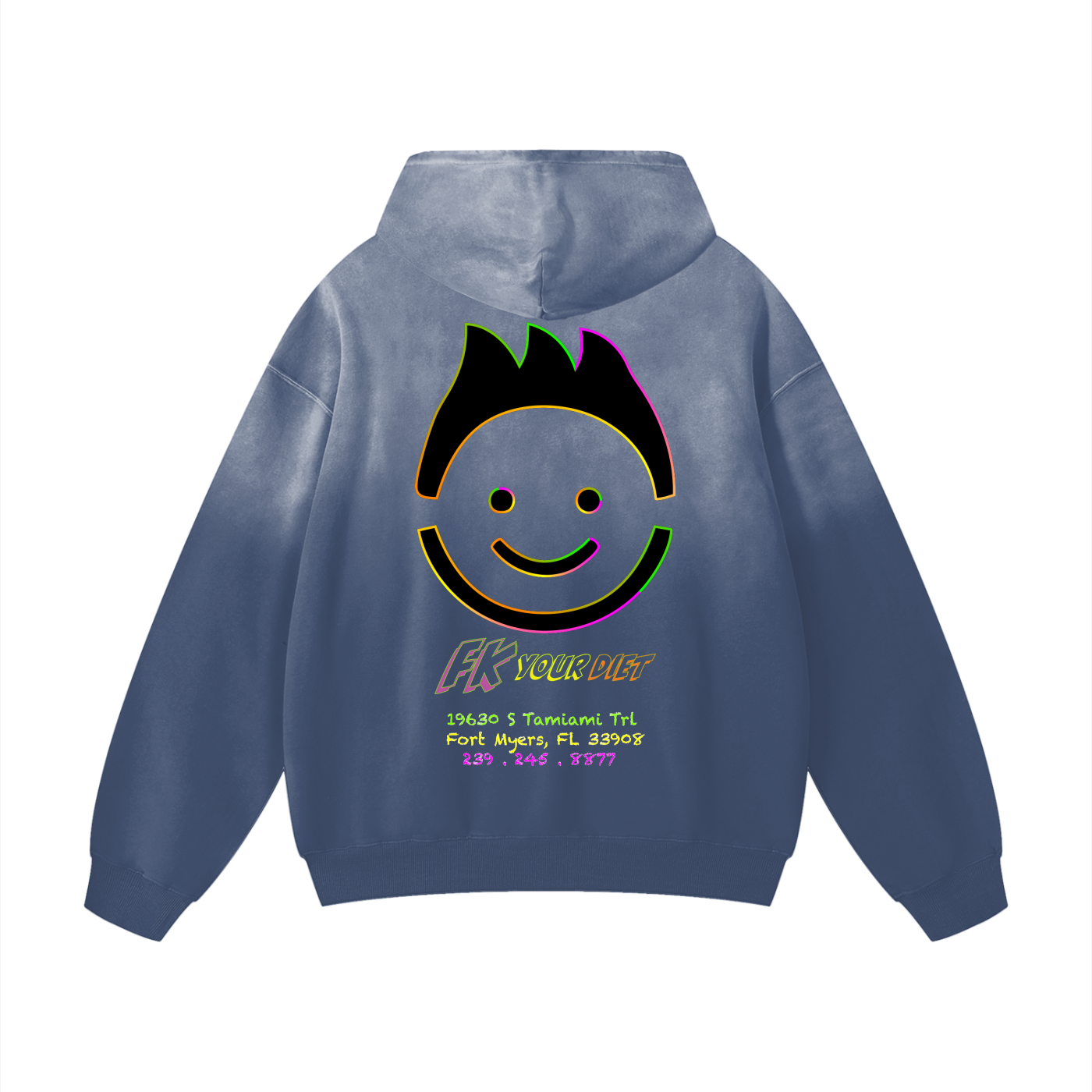 “Meals that make you glow” - Heavy Hoodie