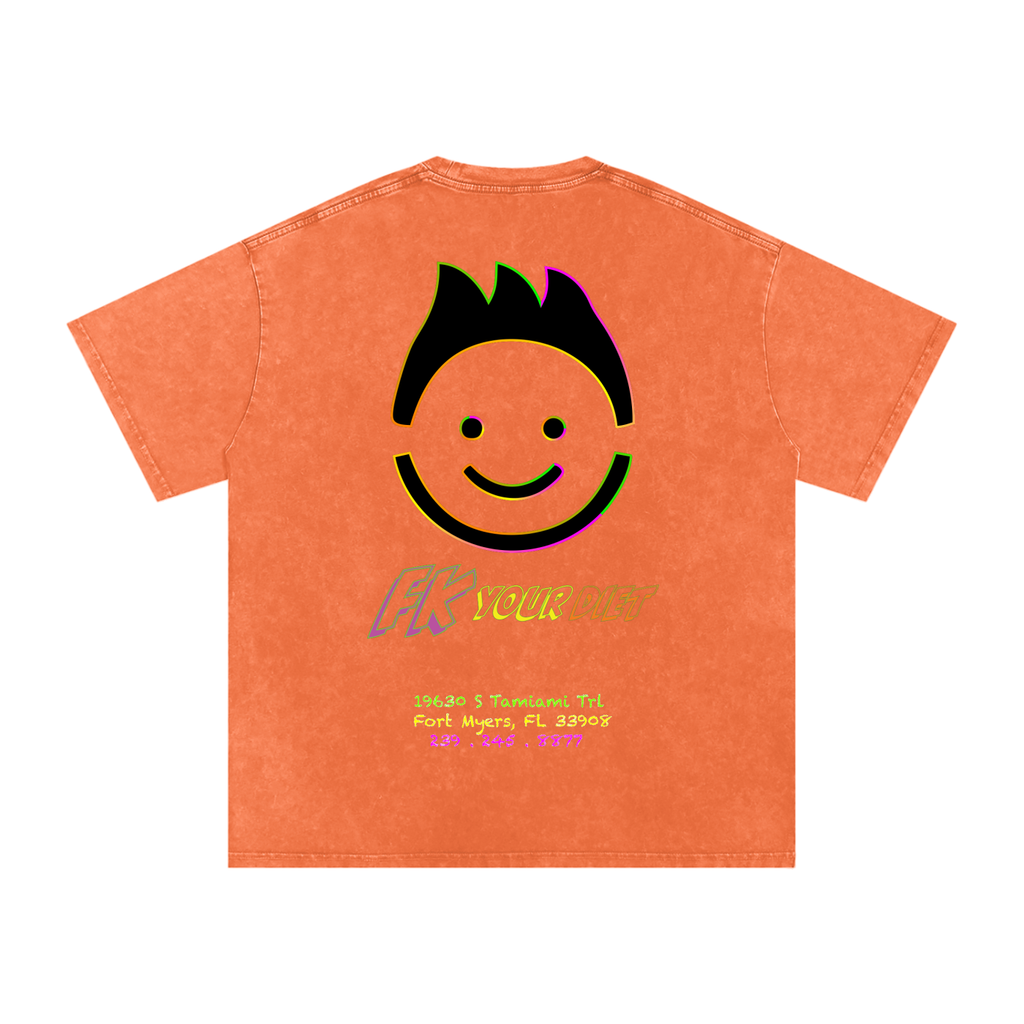 "Meals that make you glow" - Oversize Tee