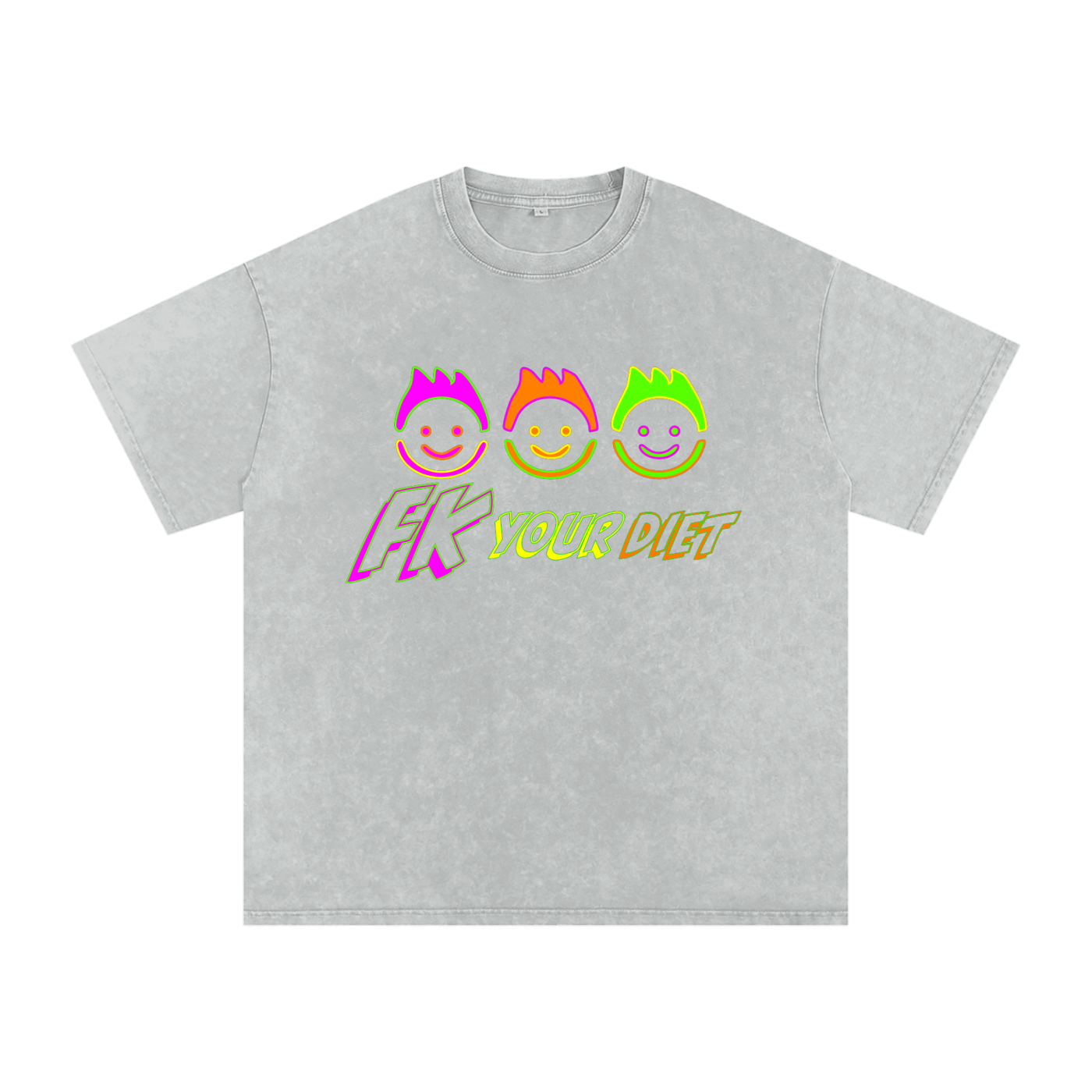 "Meals that make you glow" - Oversize Tee