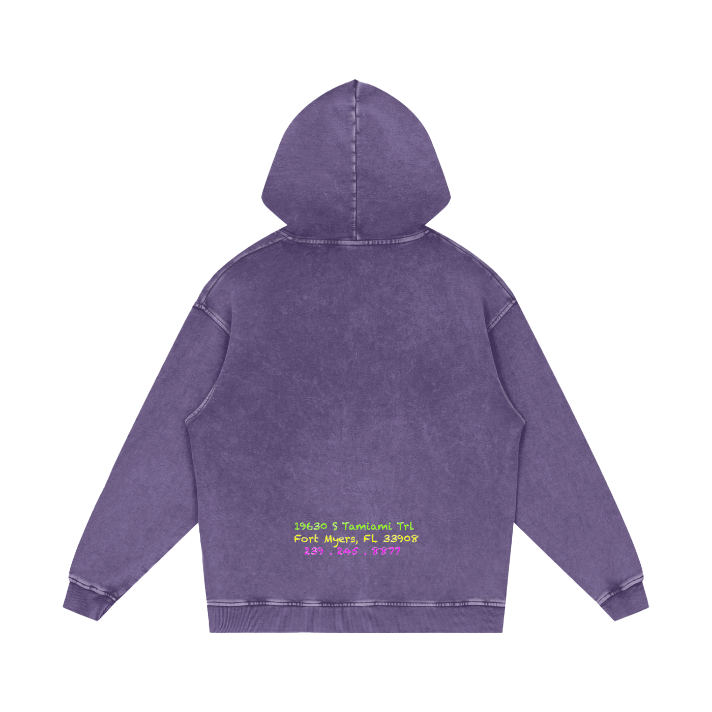 OG FK - Snow Washed Loose Hoodie