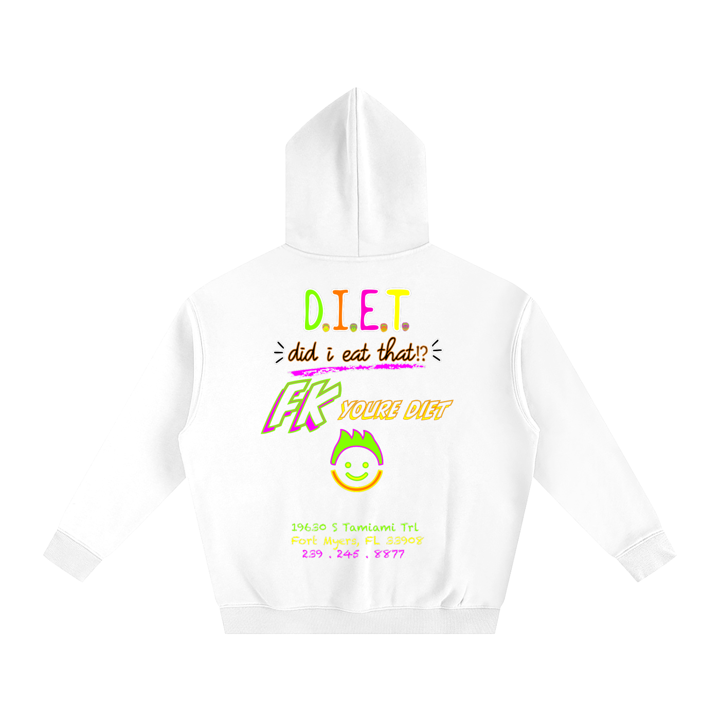 “Did I Eat THAT!?” - Oversize Fleeced Hoodie