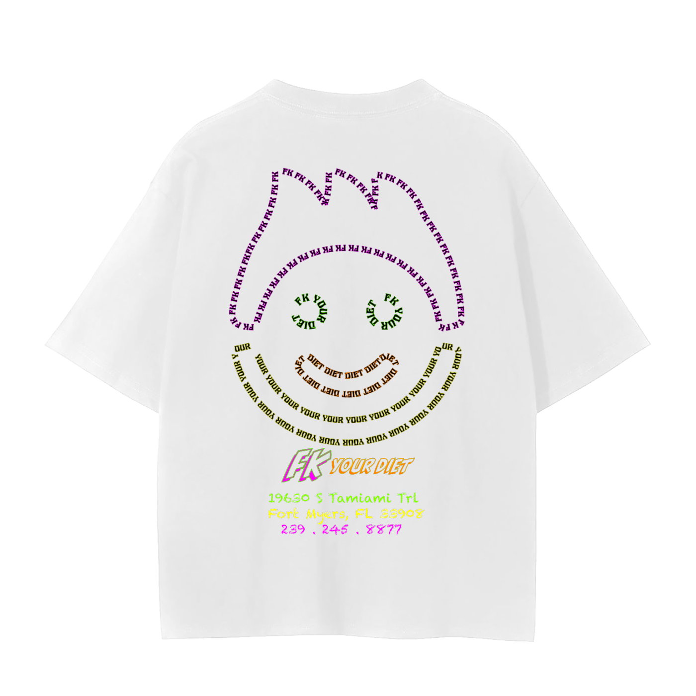 Full Belly Smiley Tee