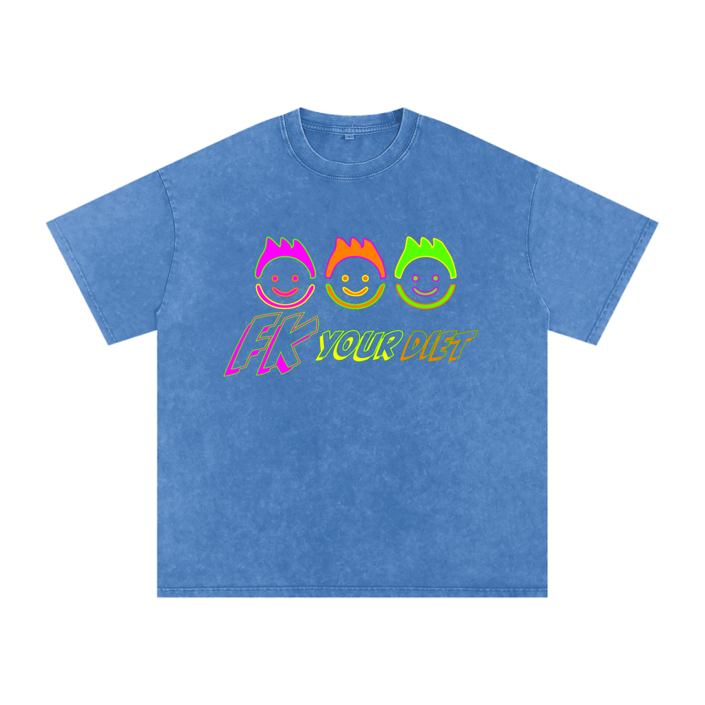 "Meals that make you glow" - Oversize Tee