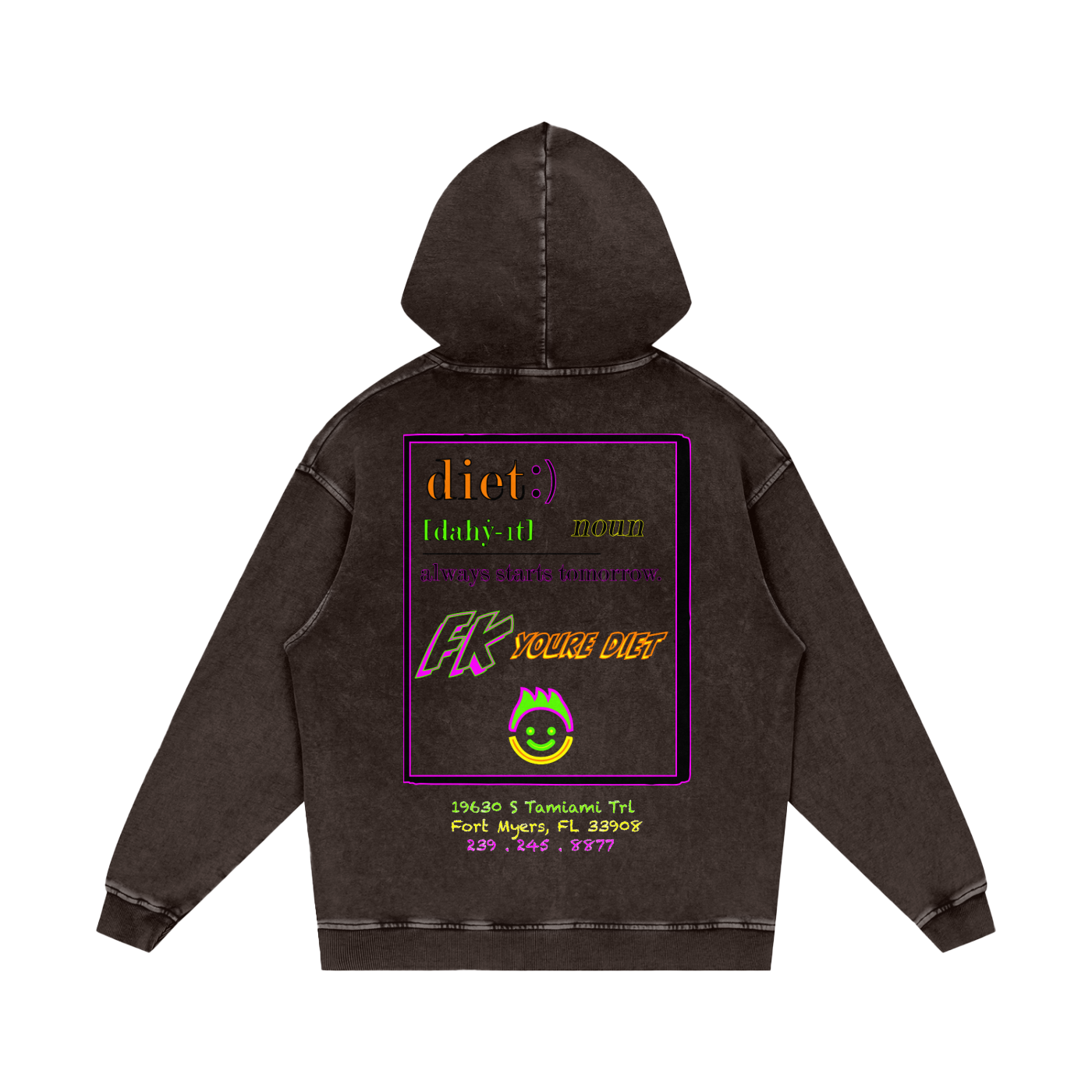 The Definition - Snow Washed Hoodie