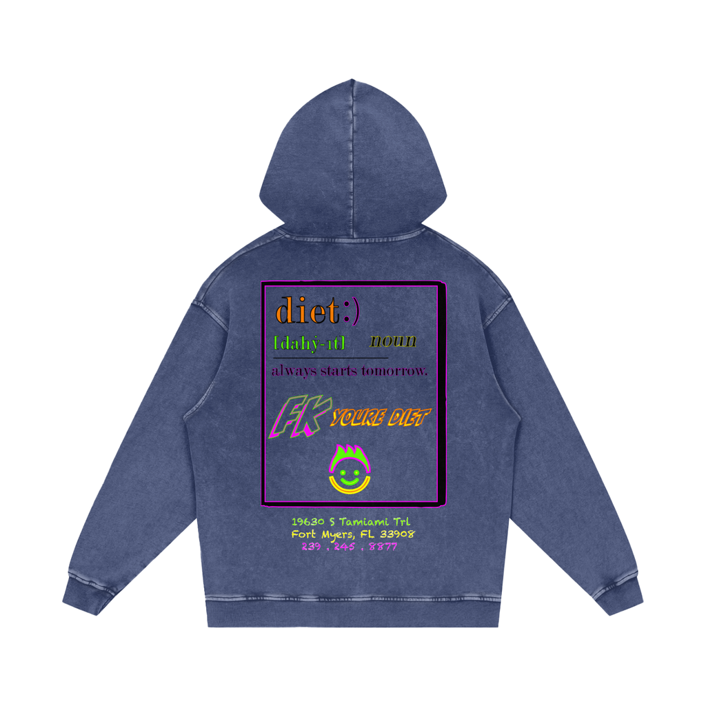 The Definition - Snow Washed Hoodie