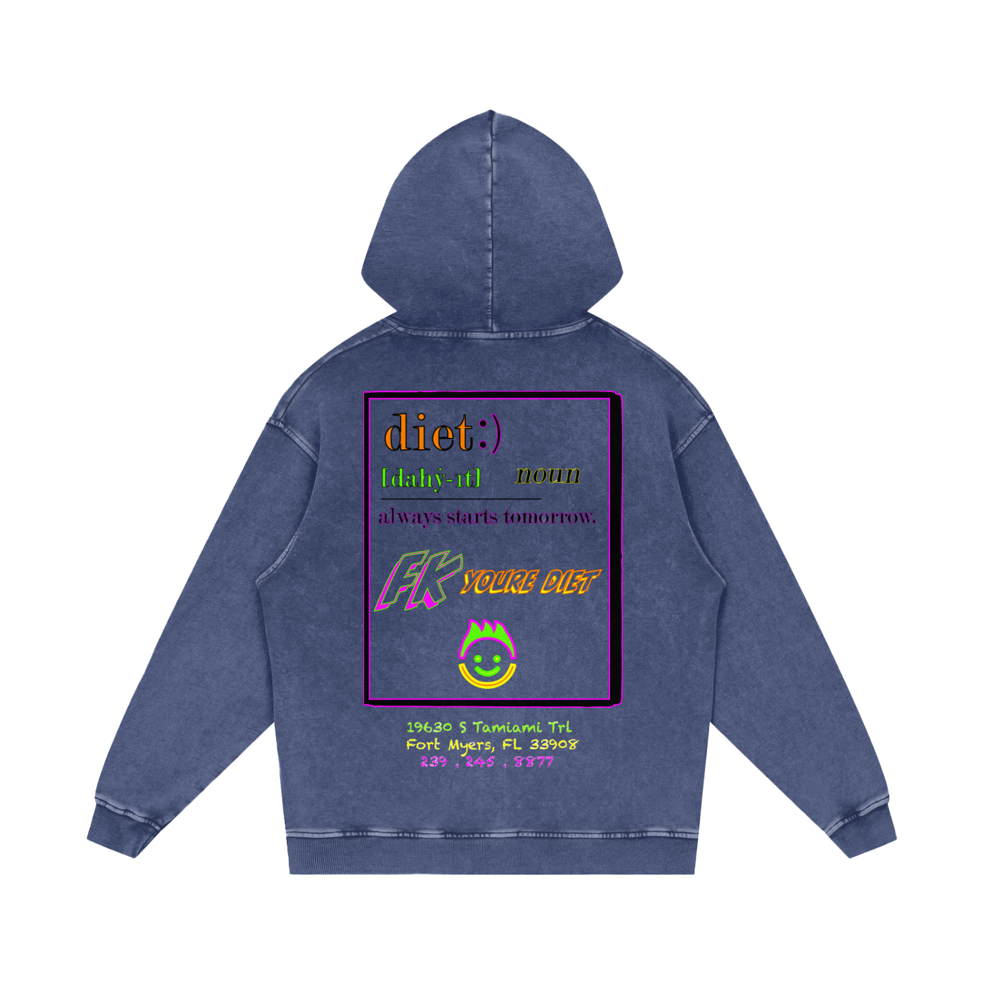 The Definition - Snow Washed Hoodie