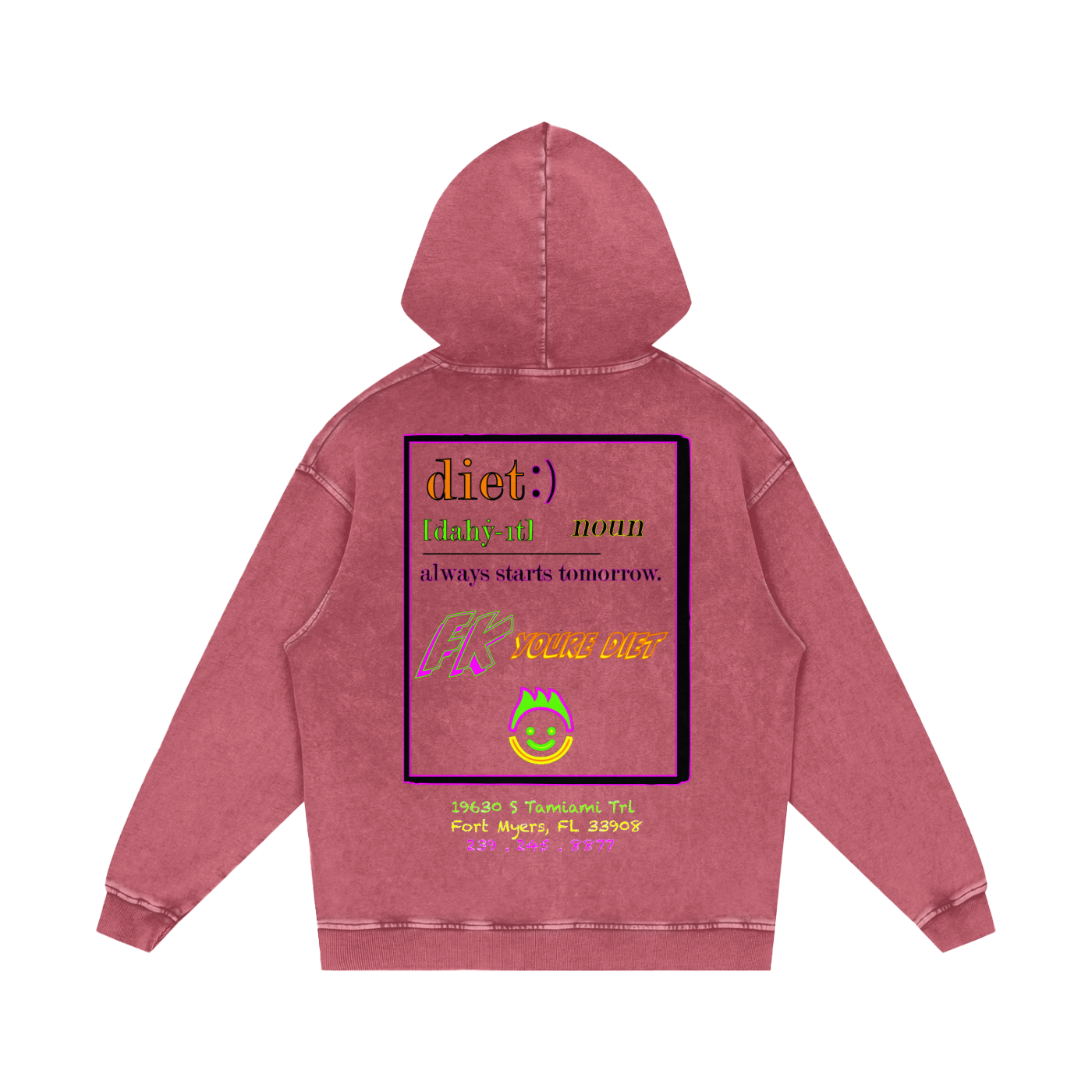The Definition - Snow Washed Hoodie