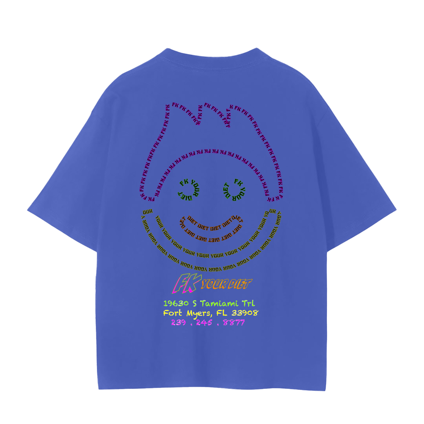 Full Belly Smiley Tee