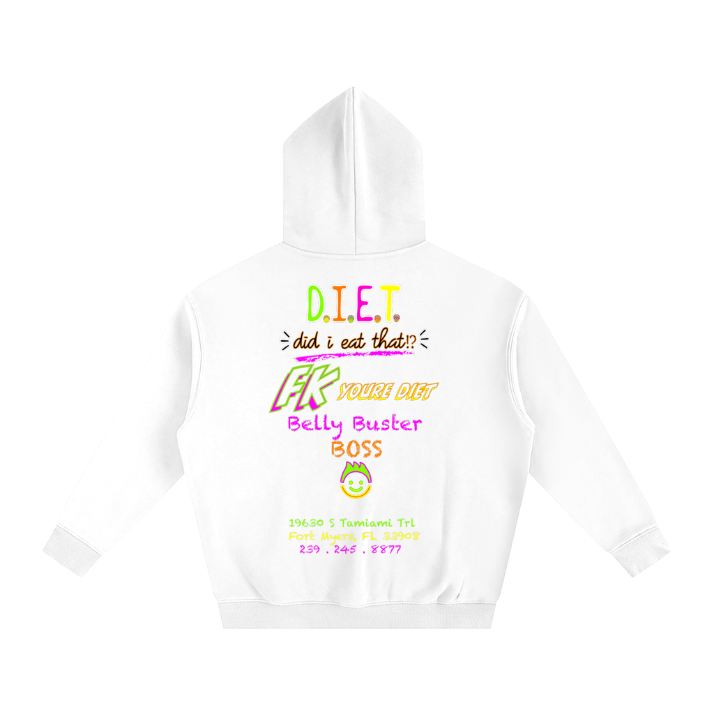 Belly BUSTER - Oversize Fleeced Hoodie