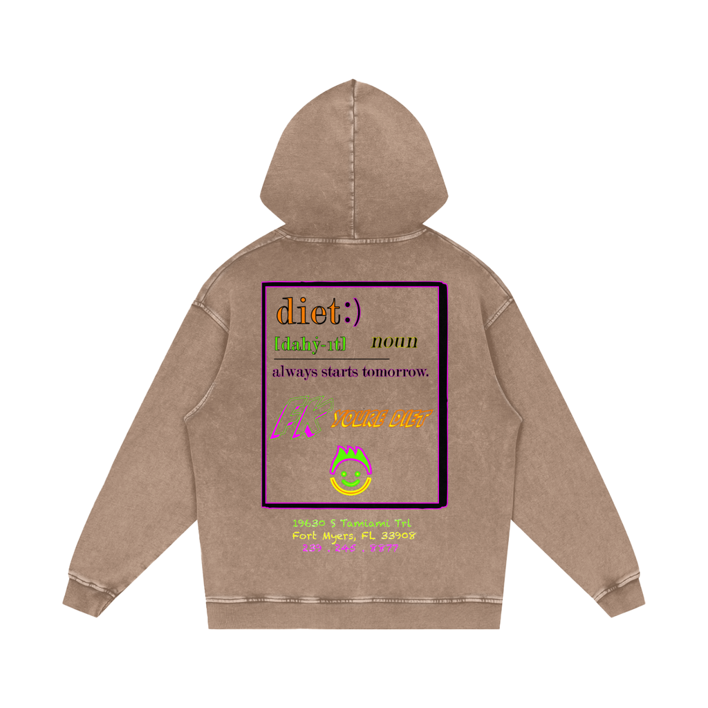 The Definition - Snow Washed Hoodie