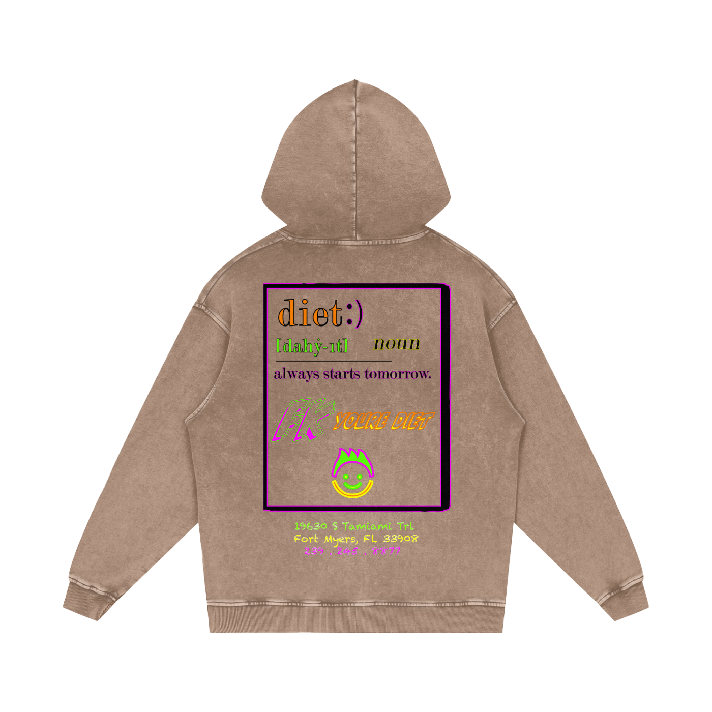 The Definition - Snow Washed Hoodie