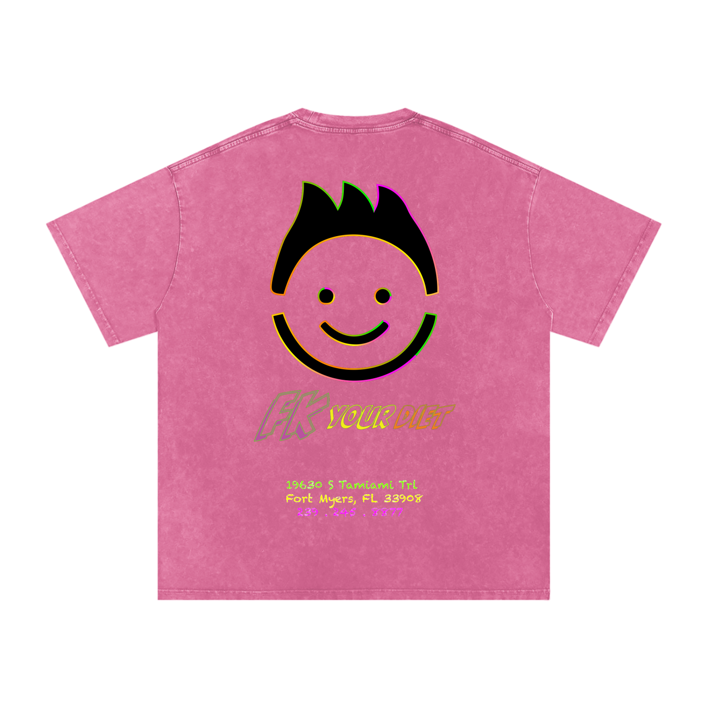 "Meals that make you glow" - Oversize Tee