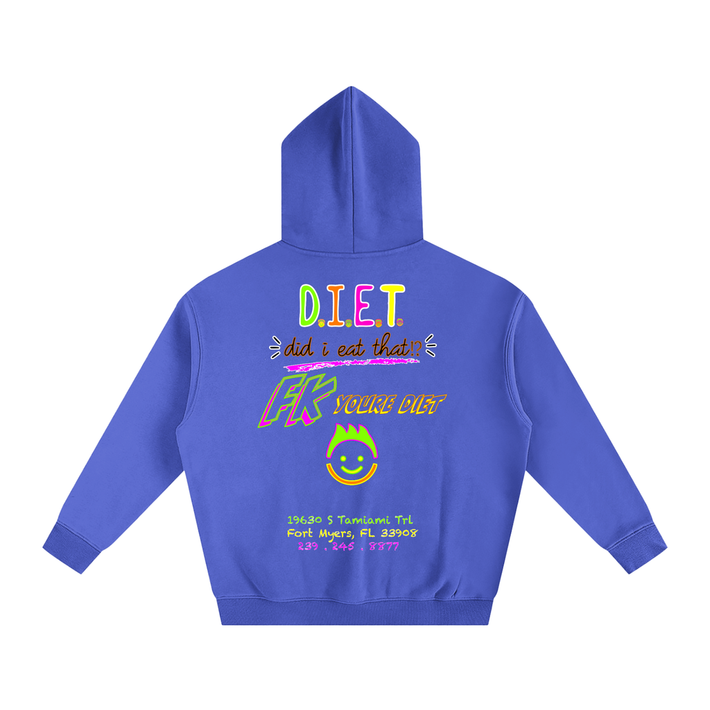 “Did I Eat THAT!?” - Oversize Fleeced Hoodie