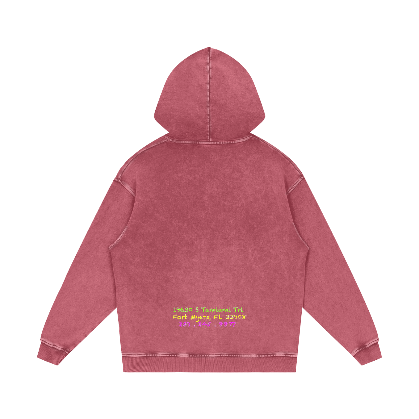 OG FK - Snow Washed Loose Hoodie