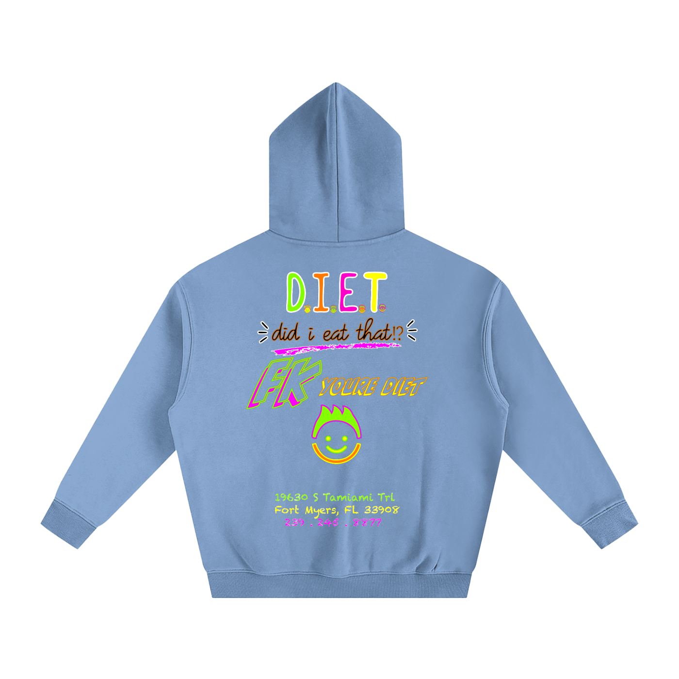 “Did I Eat THAT!?” - Oversize Fleeced Hoodie