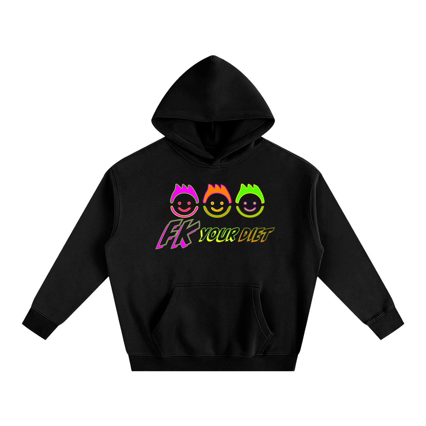 “Did I Eat THAT!?” - Oversize Fleeced Hoodie