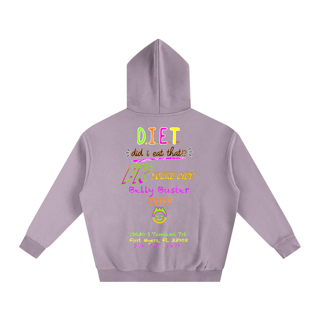 Belly BUSTER - Oversize Fleeced Hoodie