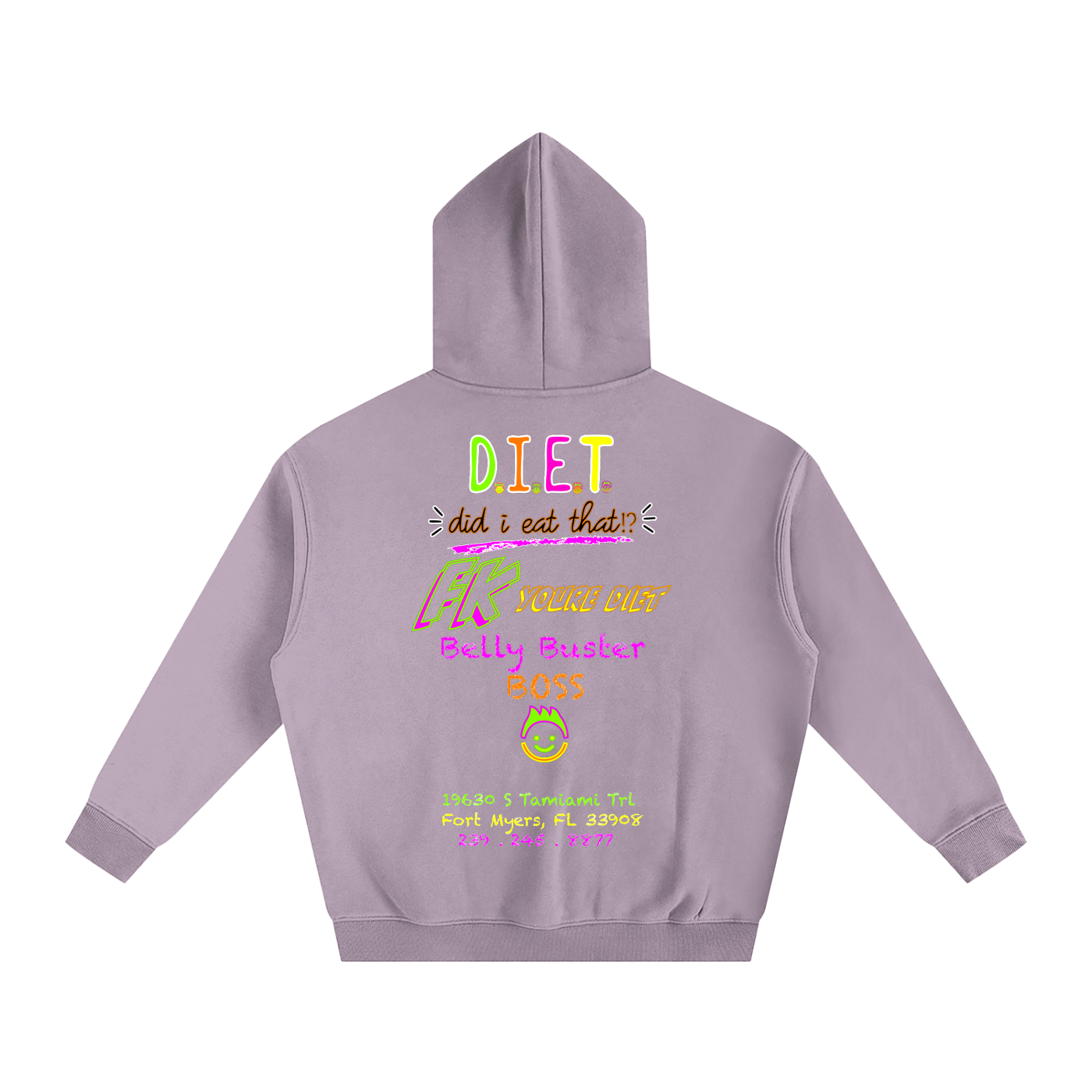 Belly BUSTER - Oversize Fleeced Hoodie