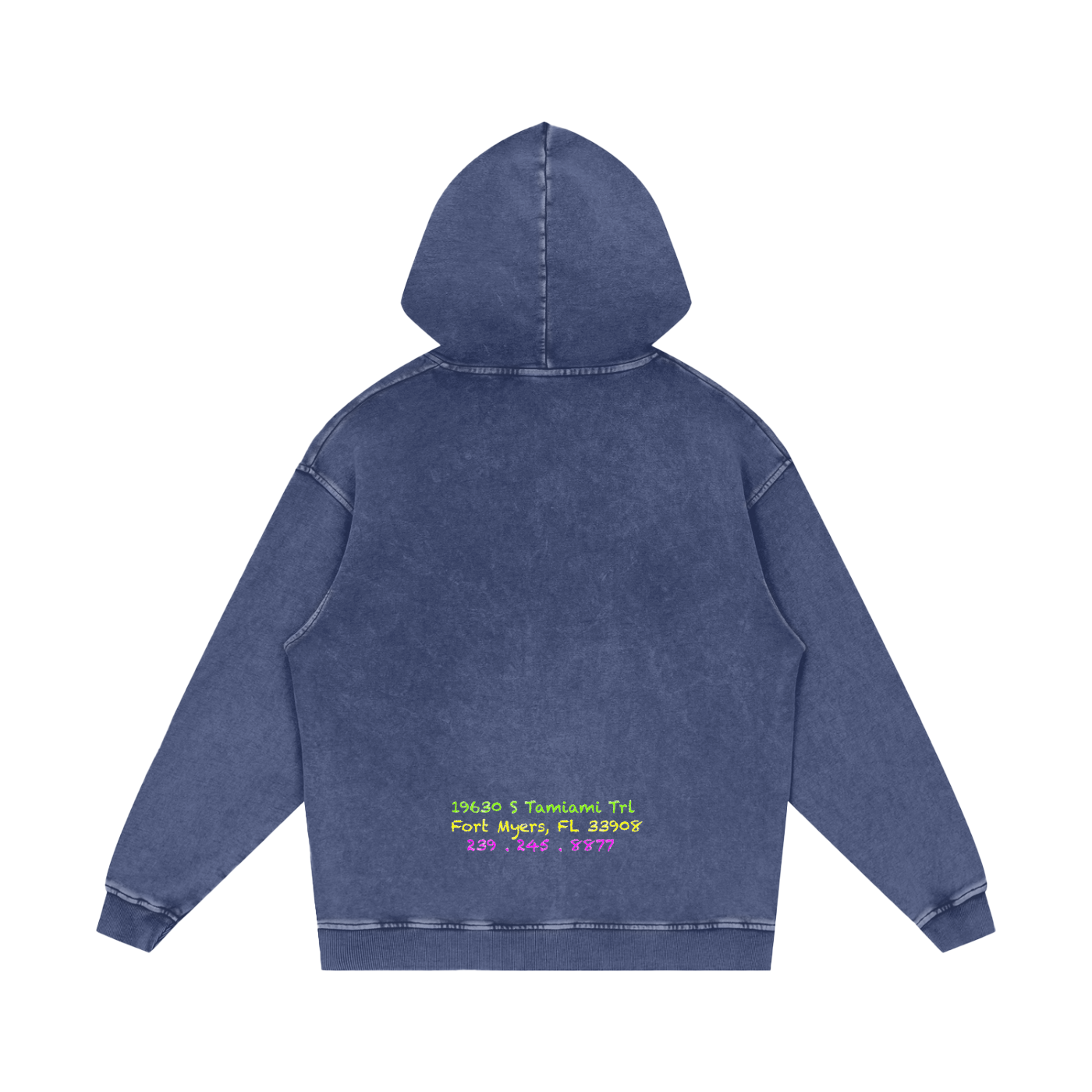 OG FK - Snow Washed Loose Hoodie