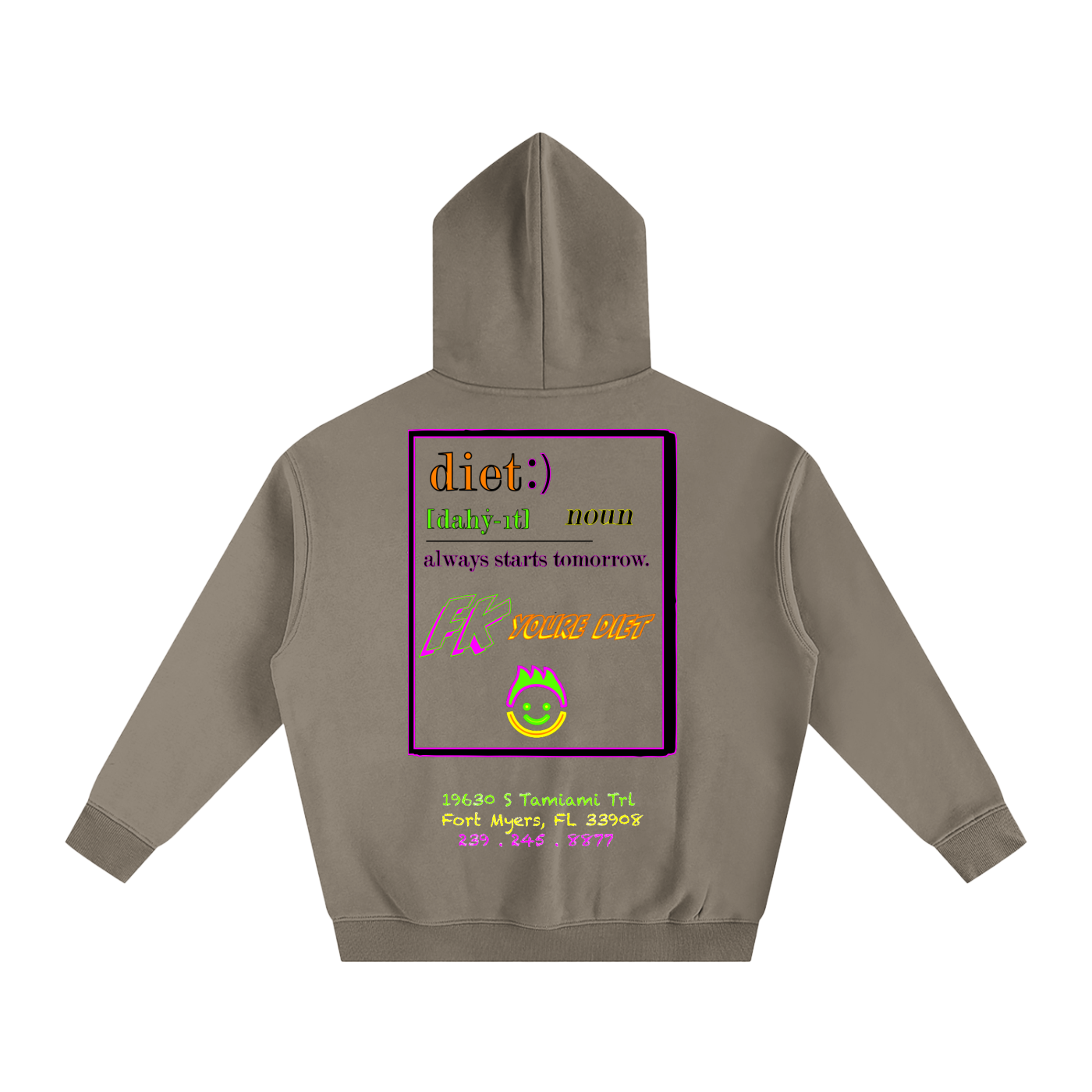 The Definition - Oversize Fleeced Hoodie