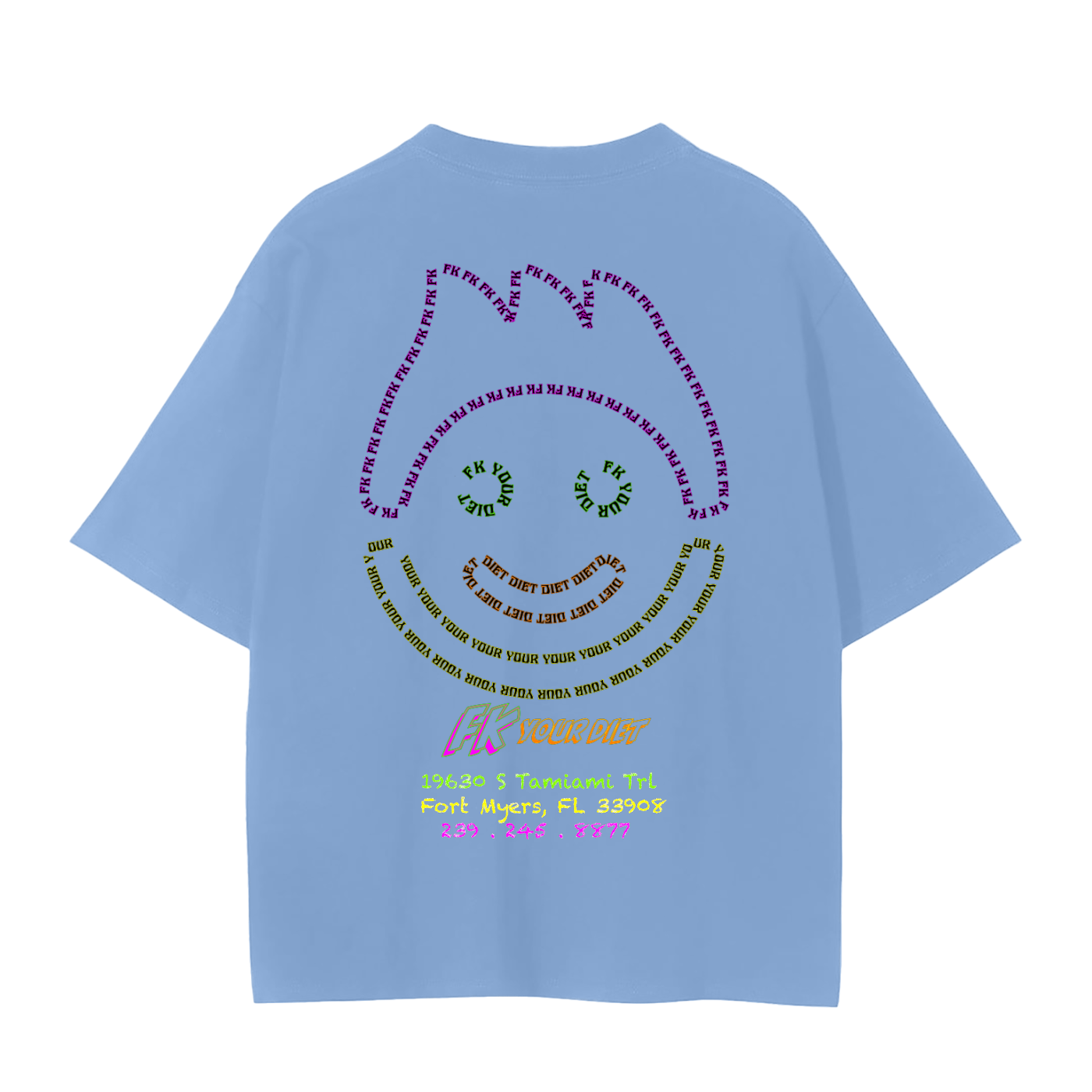 Full Belly Smiley Tee