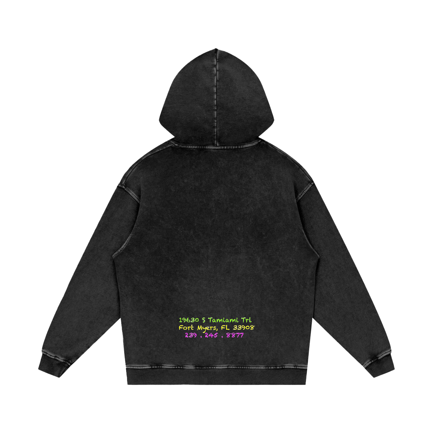 OG FK - Snow Washed Loose Hoodie