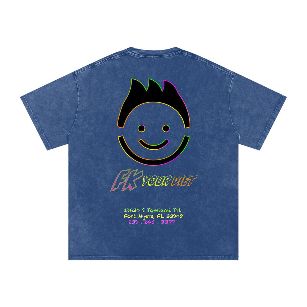 "Meals that make you glow" - Oversize Tee