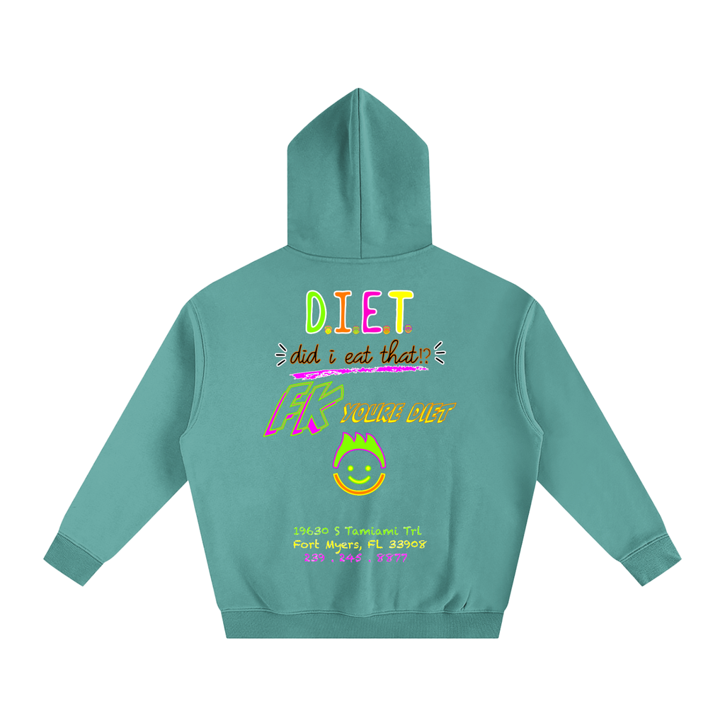 “Did I Eat THAT!?” - Oversize Fleeced Hoodie