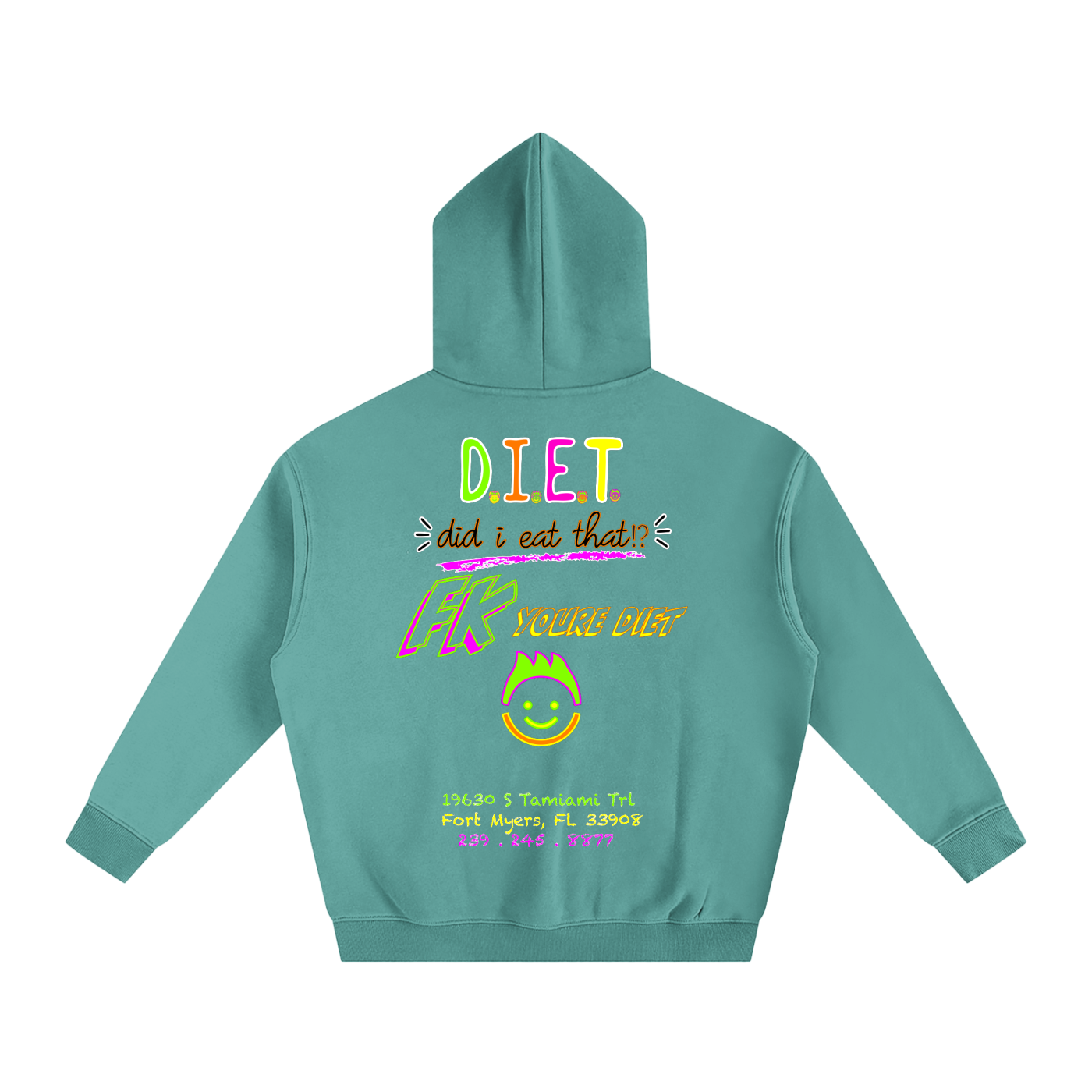 “Did I Eat THAT!?” - Oversize Fleeced Hoodie