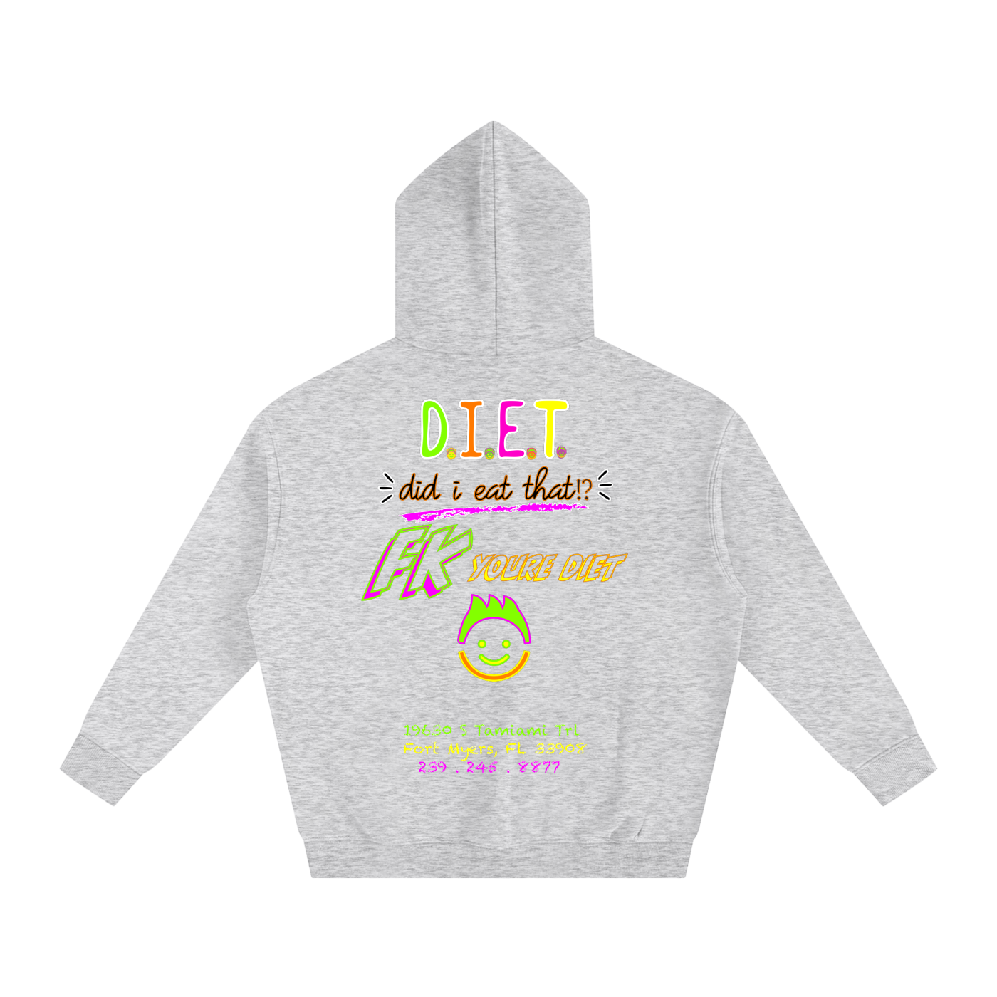 “Did I Eat THAT!?” - Oversize Fleeced Hoodie