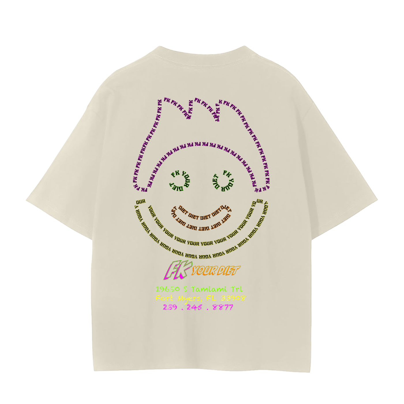 Full Belly Smiley Tee