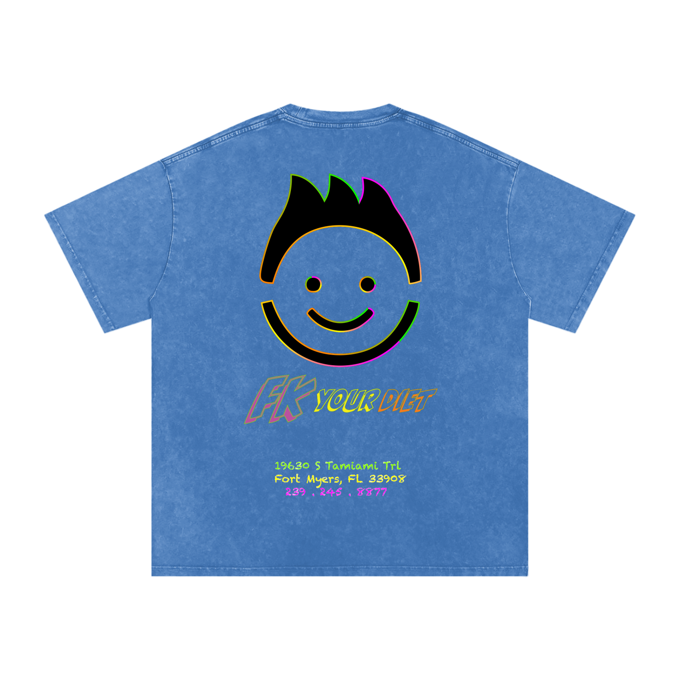 "Meals that make you glow" - Oversize Tee