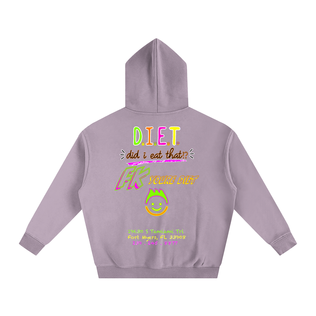 “Did I Eat THAT!?” - Oversize Fleeced Hoodie