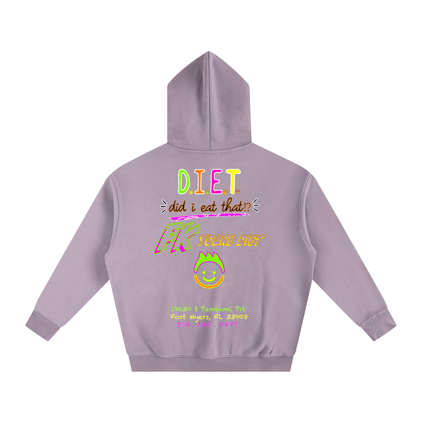 “Did I Eat THAT!?” - Oversize Fleeced Hoodie