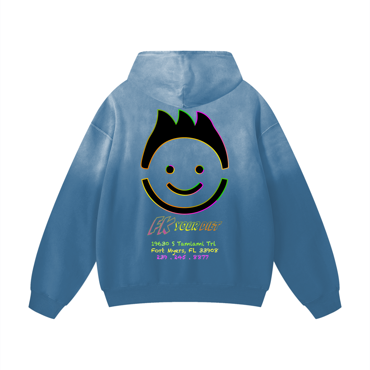 “Meals that make you glow” - Heavy Hoodie