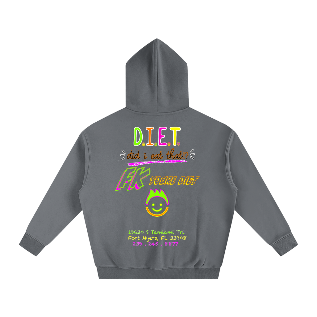 “Did I Eat THAT!?” - Oversize Fleeced Hoodie